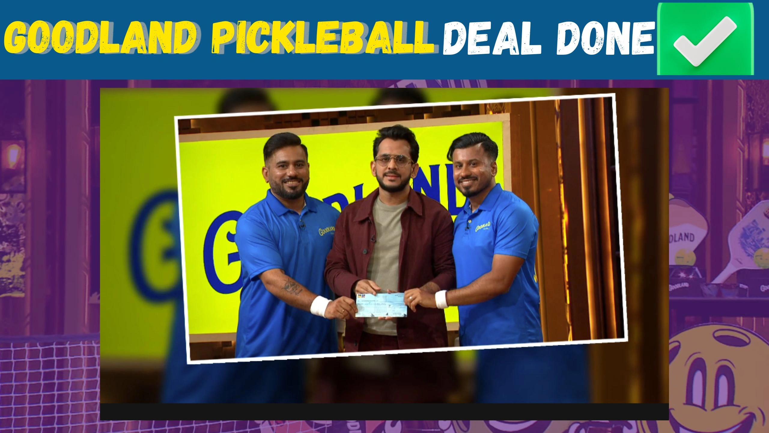 Ep17. Shark Tank India-4: Goodland Pickleball gets a great deal, Rs 80 lakh funding in exchange for 6% equity